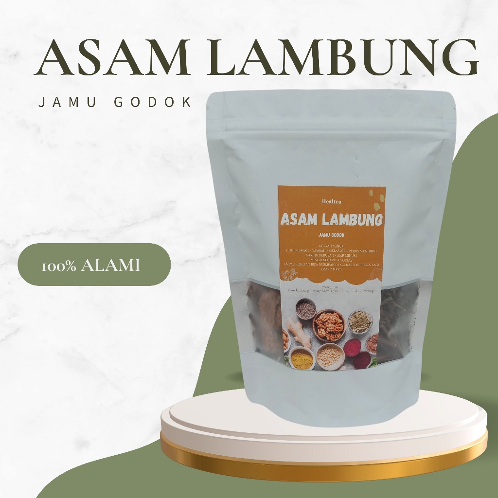 

ASAM LAMBUNG JAMU GODOK TRADISIONAL TEH RIMPANG REMPAH HERBAL