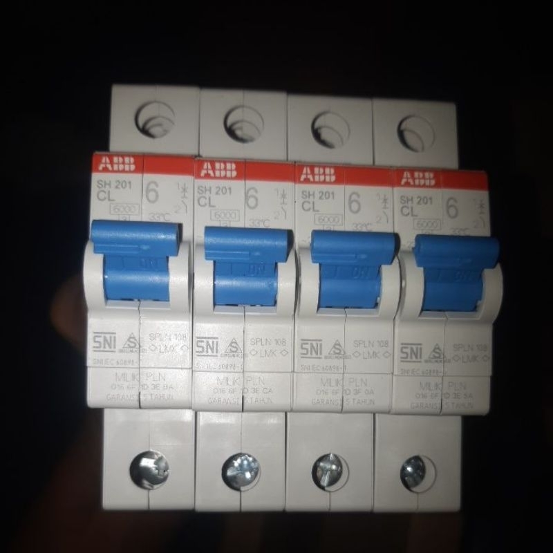 mcb abb 6A modif 25A