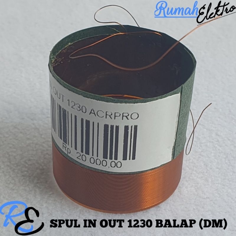 SPUL SPEAKER ACR 1230 PRO IN OUT BALAP KAWAT TEMBAGA HELENIC GERMANY (DM)