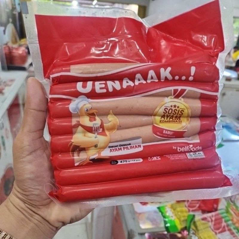 

BELLFOODS - SOSIS AYAM KOMBINASI - AYAM PILIHAN 475GRAM
