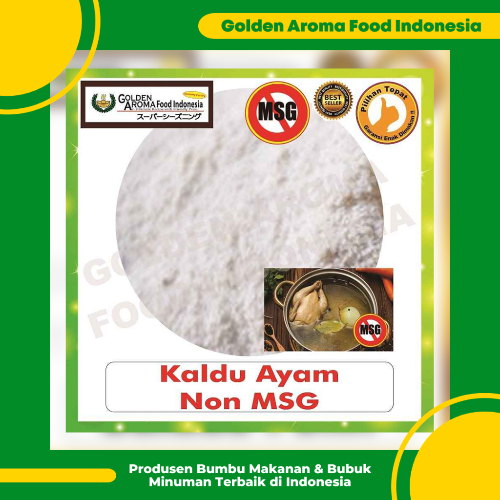 

Bumbu Tabur Rasa Kaldu Ayam Non MSG 1kg, Jual Bubuk Tabur Kaldu Ayam Non MSG Murah Enak Aman Terbaik