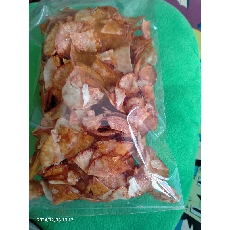 

Keripiksingkongbumburujak berat 200 gr
