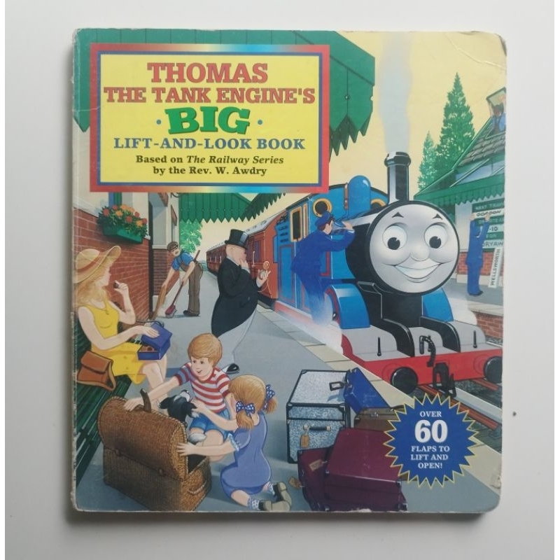 ✷Thomas the Tank Engine Big Lift and Look Book Buku Inggris Anak Hardcover
