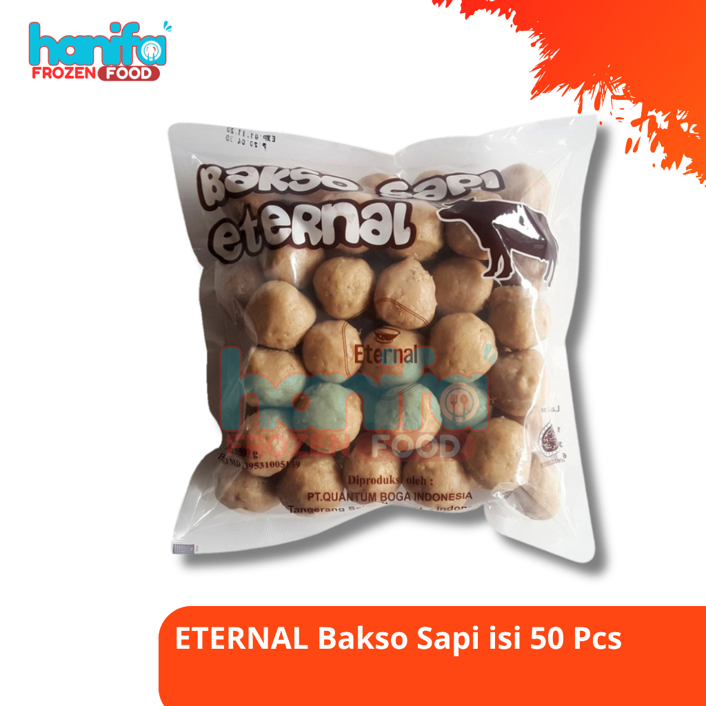 

ETERNAL Baso Sapi Isi 50 Pcs Baso murah enak sehat dan bergizi