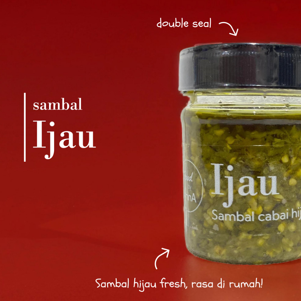 

[Food by Anna] Ijau - Sambal Cabai Hijau