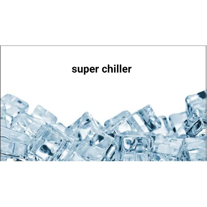 

Super Chiller essence flavours