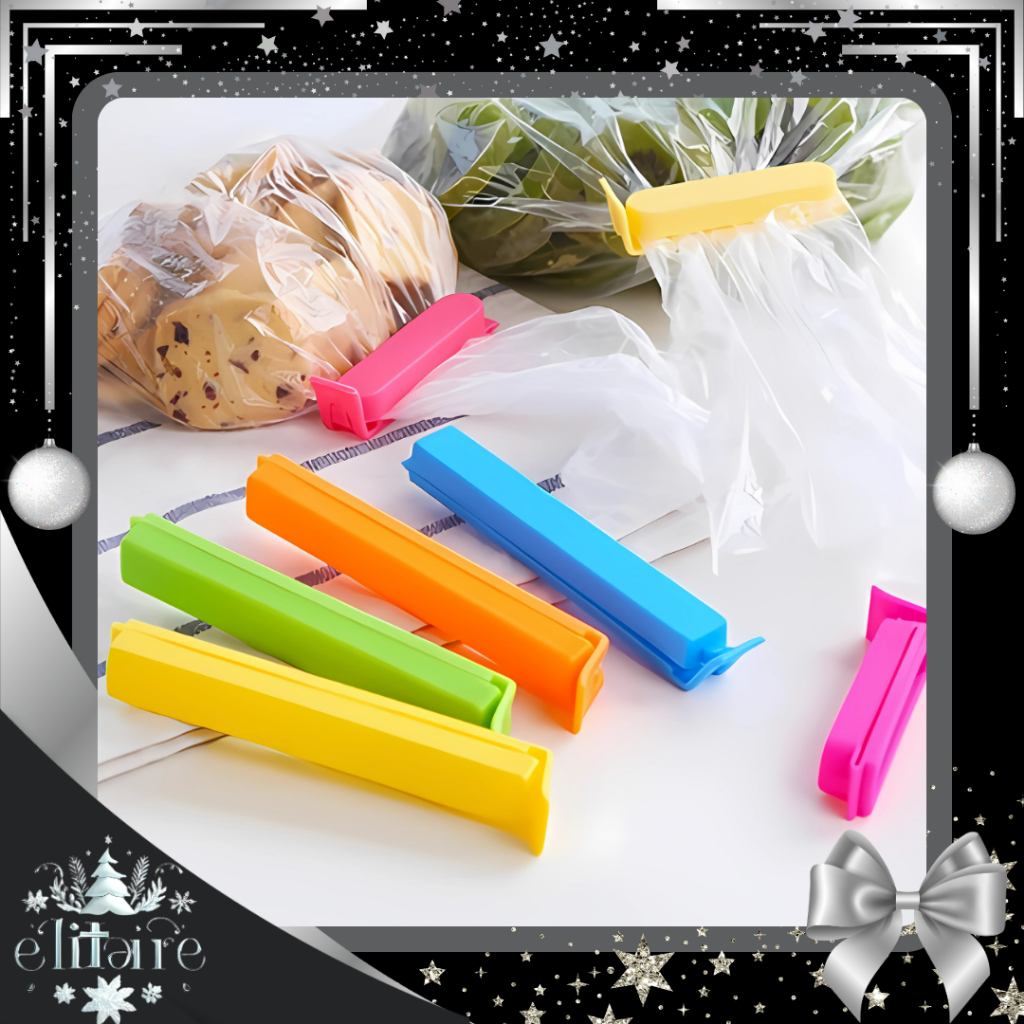 ELITAIRE Klip Kemasan Besar Plastik / Klip Penjepit Plastik Serbaguna / PENJEPIT KEMASAN SNACK / PEN