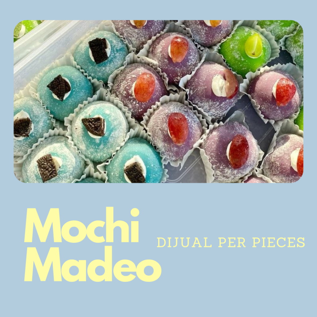 

Tekstur Lembut dengan Isian Manis - Mochi Madeo