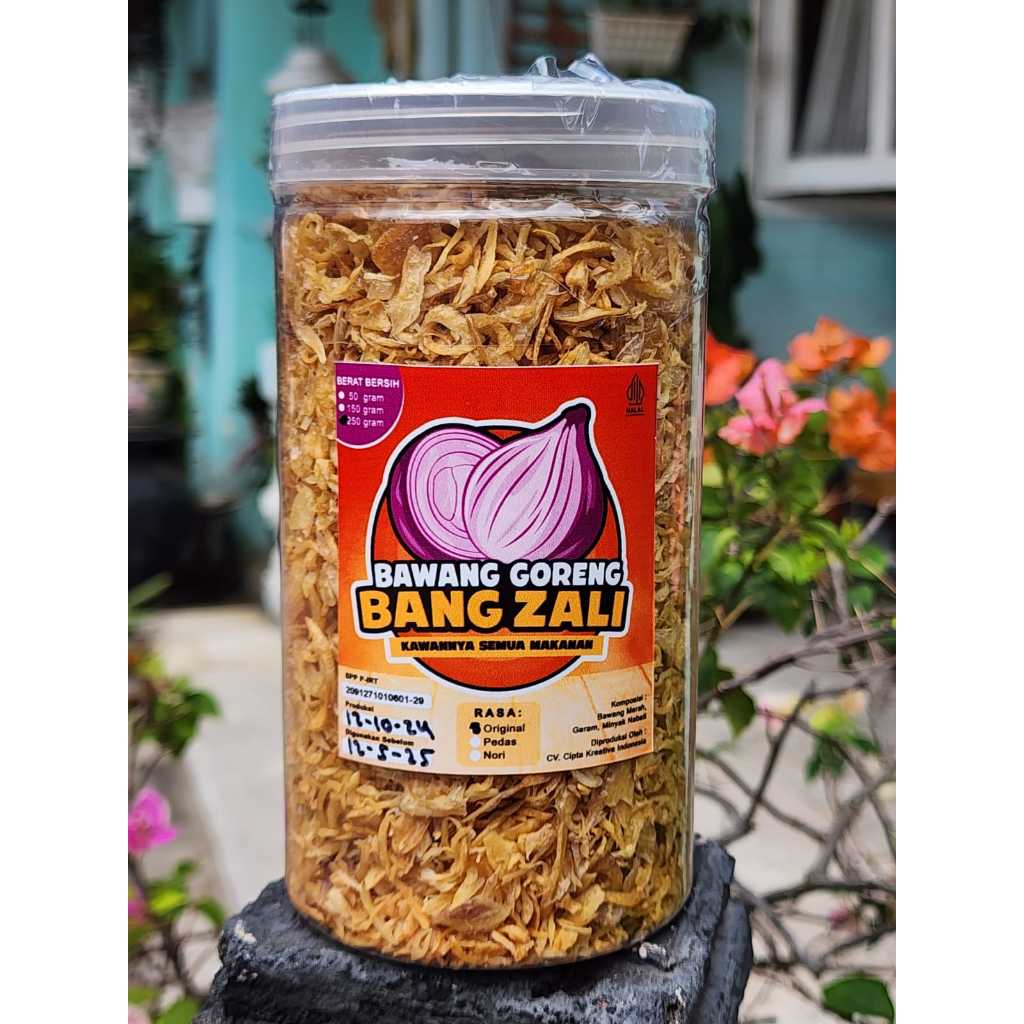 

Bawang goreng Bang Zali premium Original 250gr