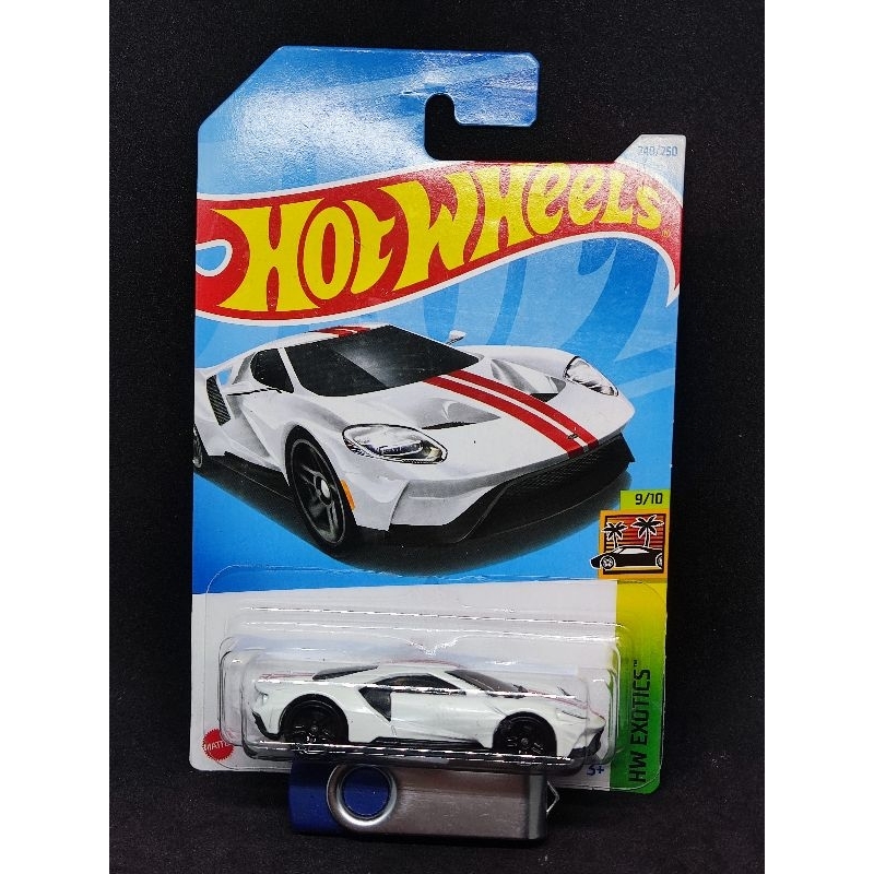 Hot Wheels '17 Ford GT putih