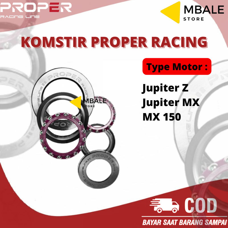 Komstir Jupiter Z, Jupiter MX, MX 150, MX King Original Proper Racing Line