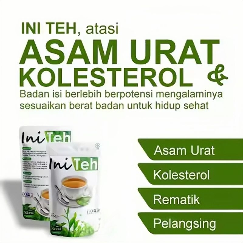 

Beli 3 Gratis 1 - Ini Teh Herbal Asam Urat Rematik Linu Kolesterol Obesitas Kegemukan Pelangsing Slimming