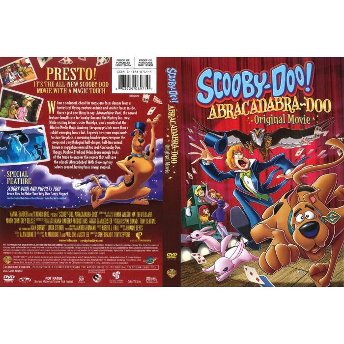Film Dvd Scooby Doo Abracadabra Doo 2010 High Quality Teks Indonesia