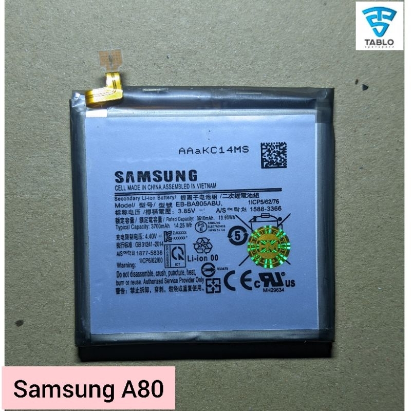 Baterai Samsung A80 kw second