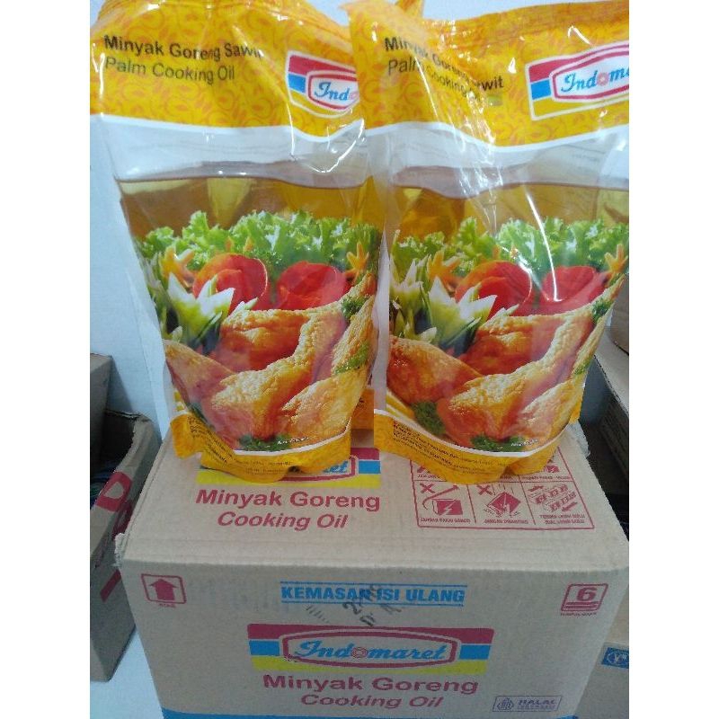 

minyak Indomart kemasan 2 literan