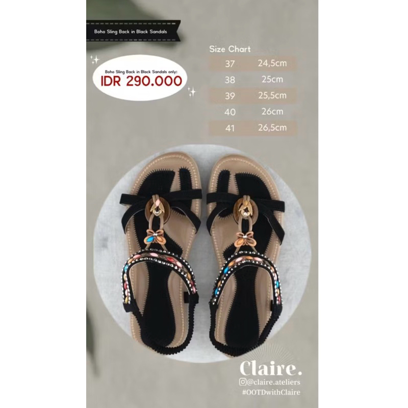 Claire Sandal Claire by CynthiaTan