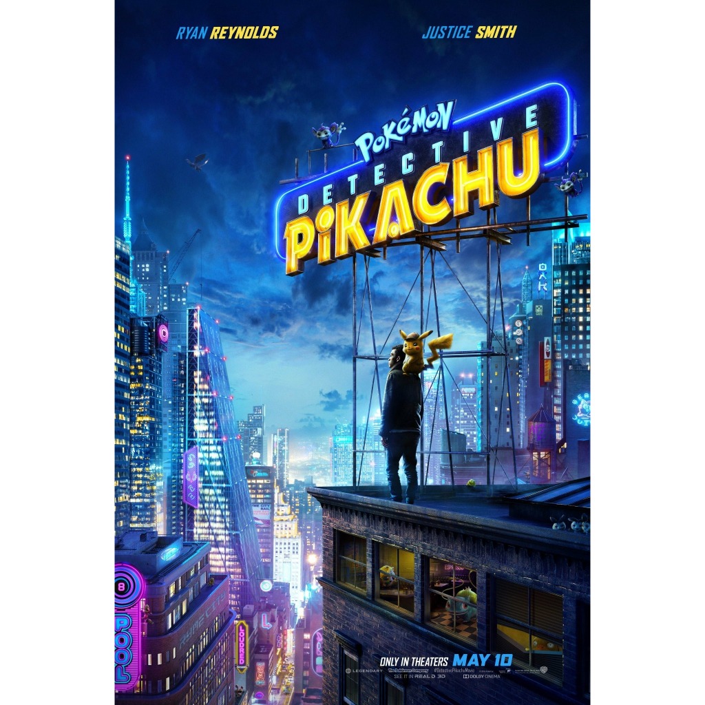 Film Dv d Pokemon Detective Pikachu 2019 High Quality Teks Indonesia