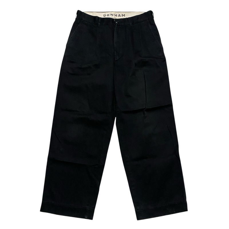 Denham chino black longpant