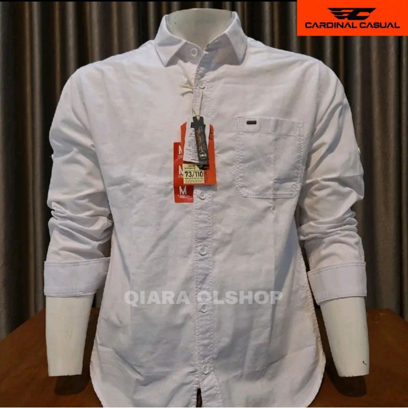 KEMEJA PRIA CARDINAL CASUAL REGULER ORIGINAL 100%