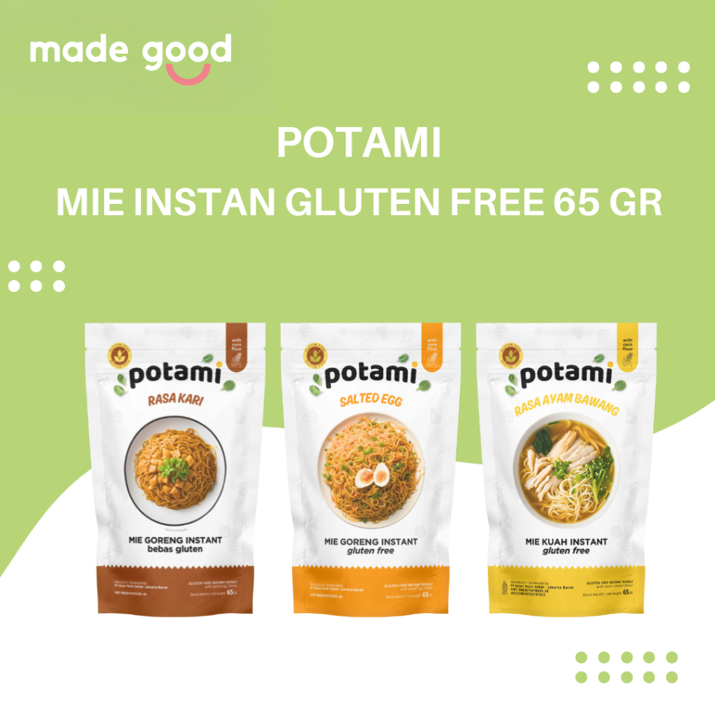 Potami - Mie Instant Gluten Free 65 G