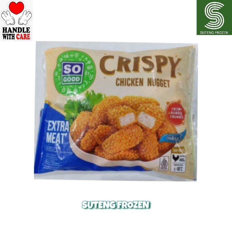 

So Good Chicken Nugget Crispy 450 Gram