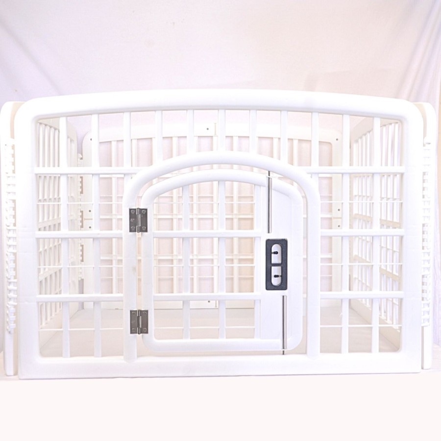 Mpets Alaska Foldable Puppy Pen Door - Kandang Anjing Kucing