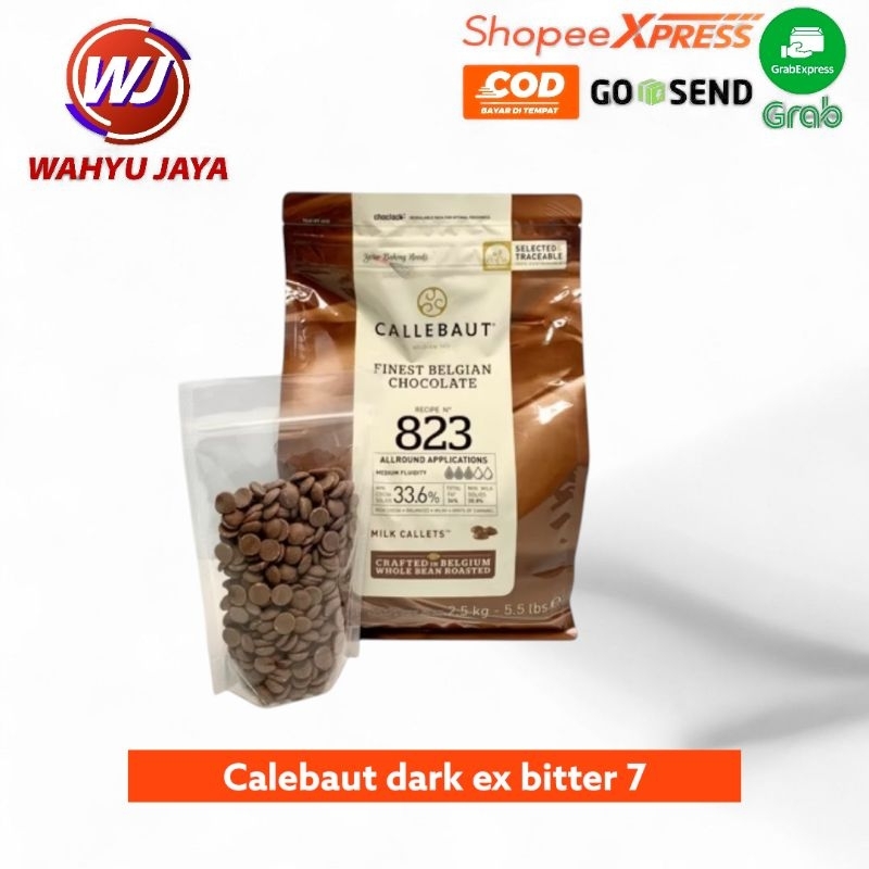 

calebaut dark ex bitter 400gram