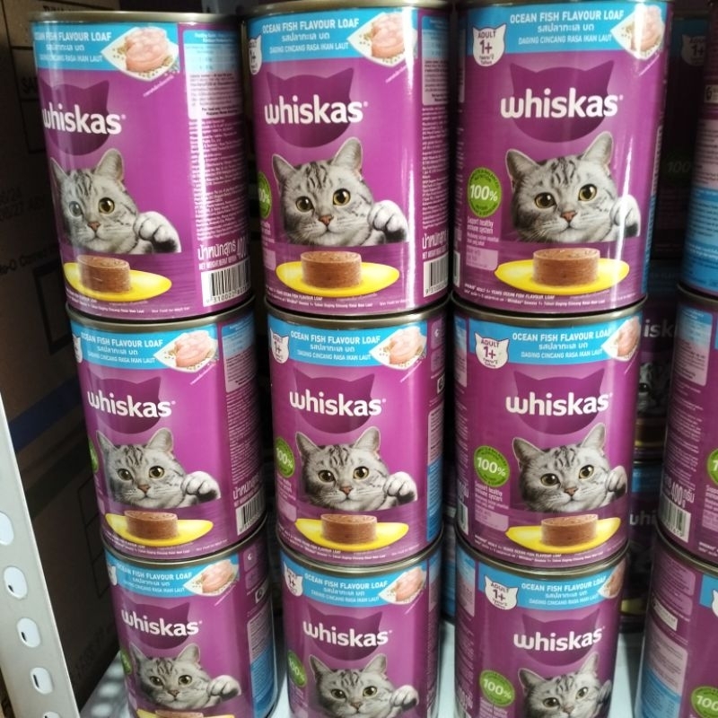 makanan kucing whiskas kaleng