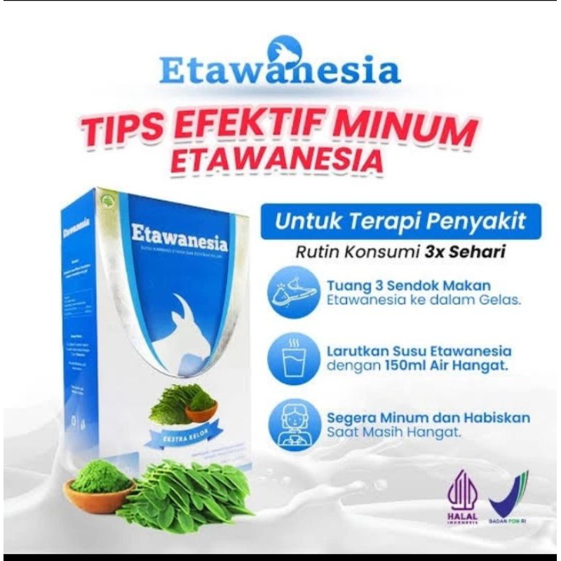 

Etawanewia Susu Kambing Plus Daun Kelor