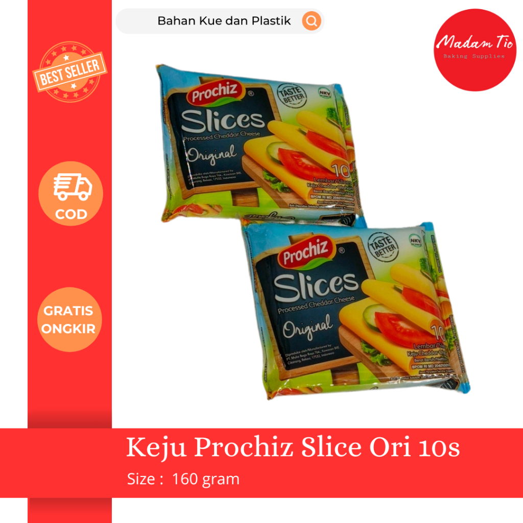 

Keju Prochiz Slice 10s 1pcs