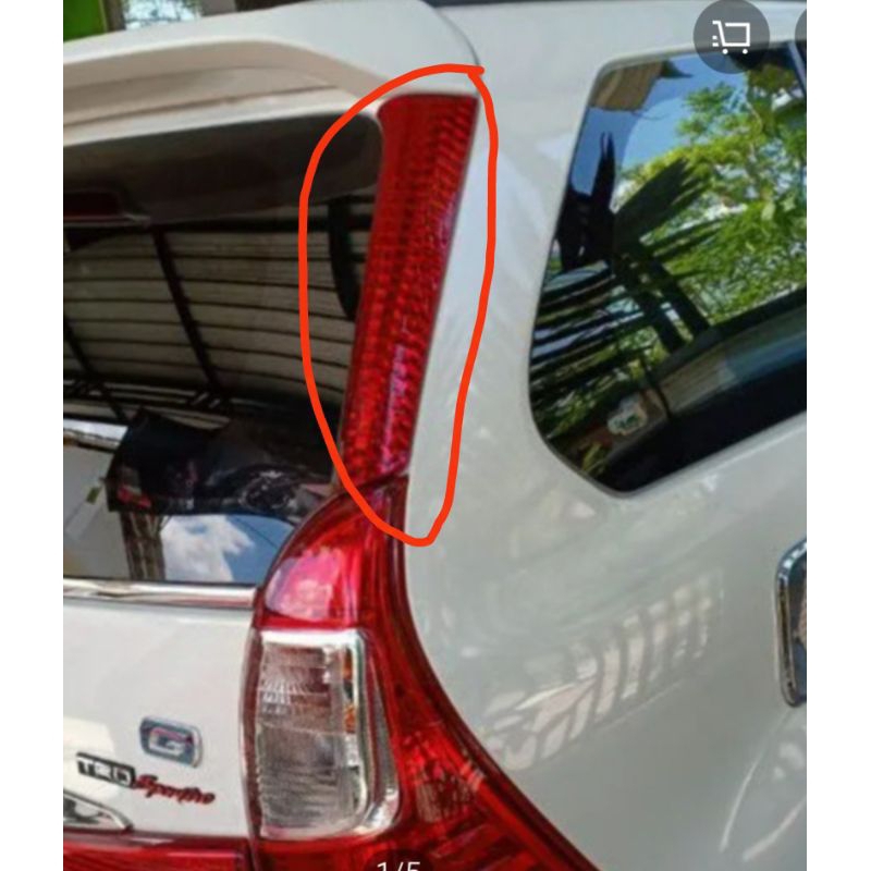 lampu reflektor pilar belakang avanza all new