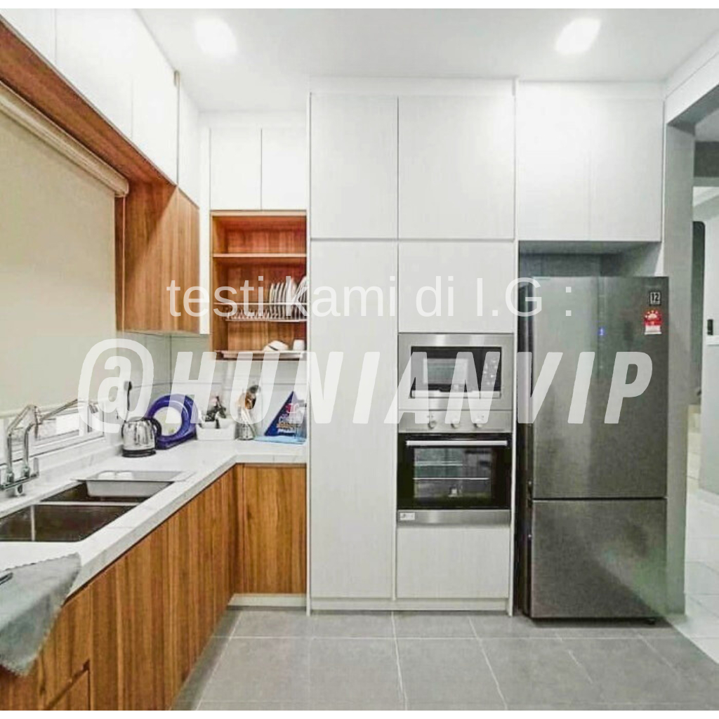 rak dapur minimalis / Kitchenset Hpl terpasang