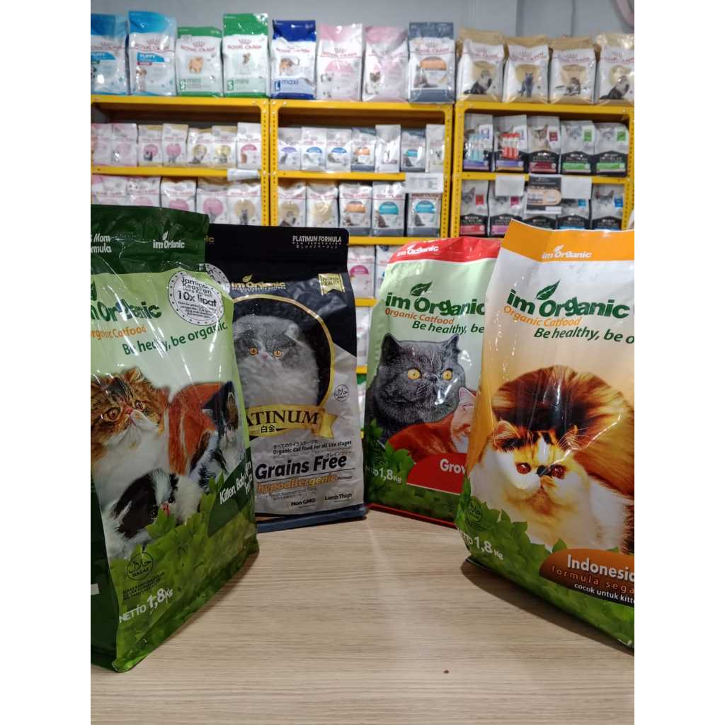 Im Organik Kitten baby & mom & Adult 1,8kg / Im organic platinum 2kg / Im Organic Imo Best 1.8kg