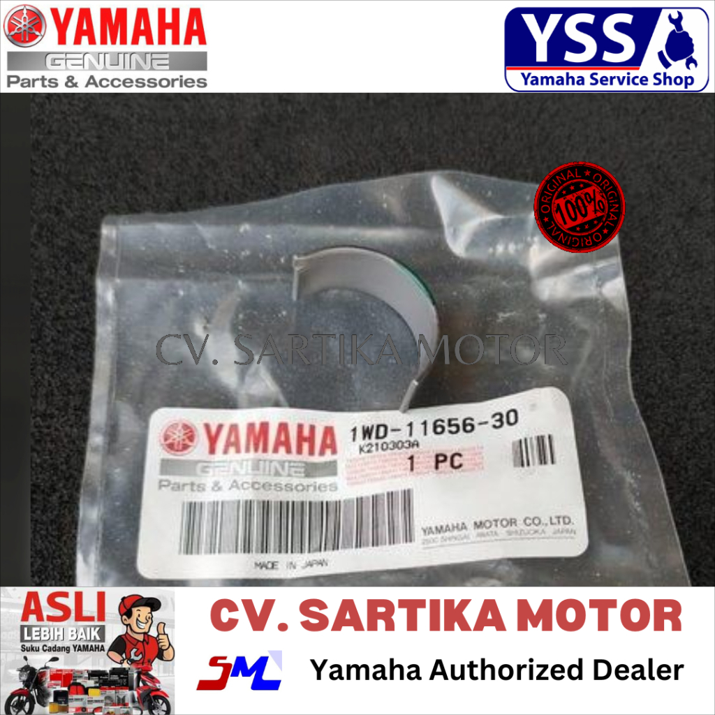 PLANE BEARING, CONNECTING ROD R25/MT25 1WD-11656-30