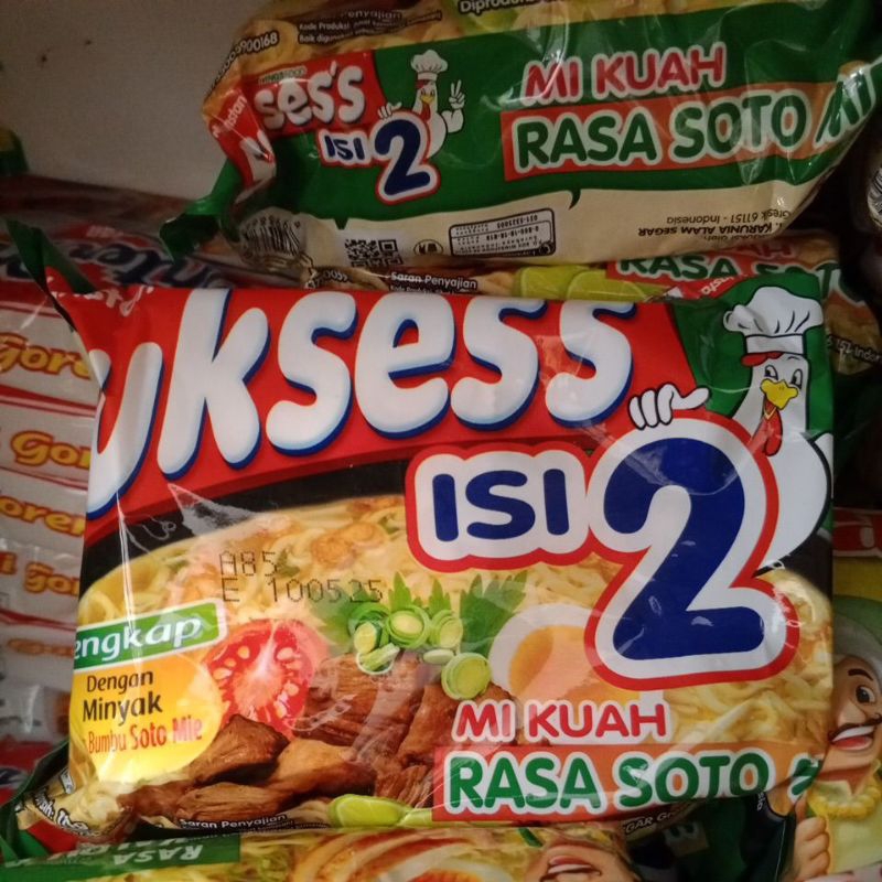 

MIE INSTAN SUKSESS KUAH ISI 2 RASA SOTO 111g