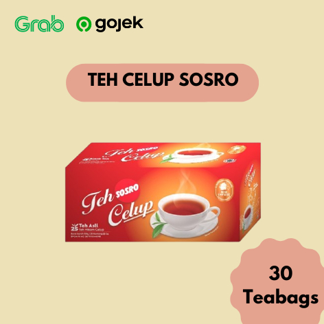 

Teh Sosro Celup - Teh Hitam 2 Gram - 30 Teabag