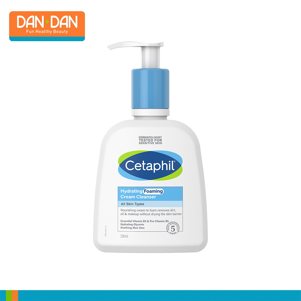 Cetaphil Hydrating Foaming Cream Cleanser (442312)