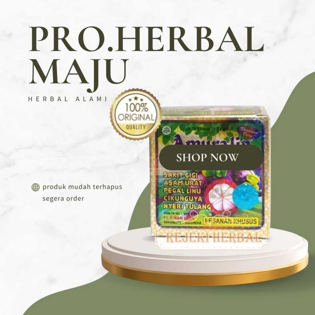 

Kapsul Amyuralin Original Manjur Asam Urat