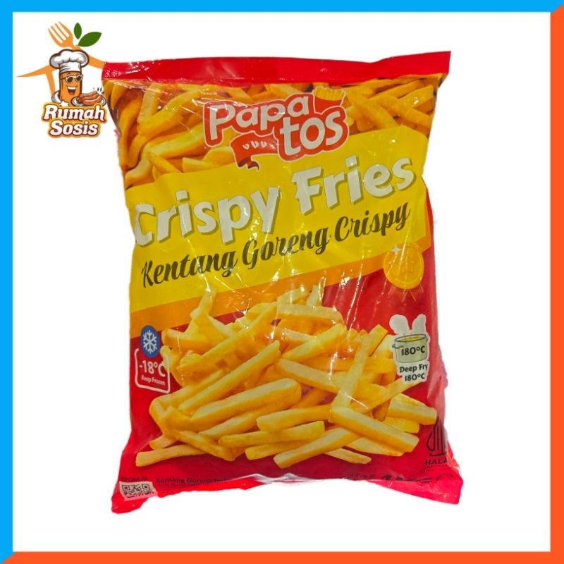 

PAPATOS kentang crispy kemasan 1kg