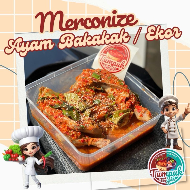 

Merconize Ayam Bakakak 1 Ekor Khas Tumpuk Tengah