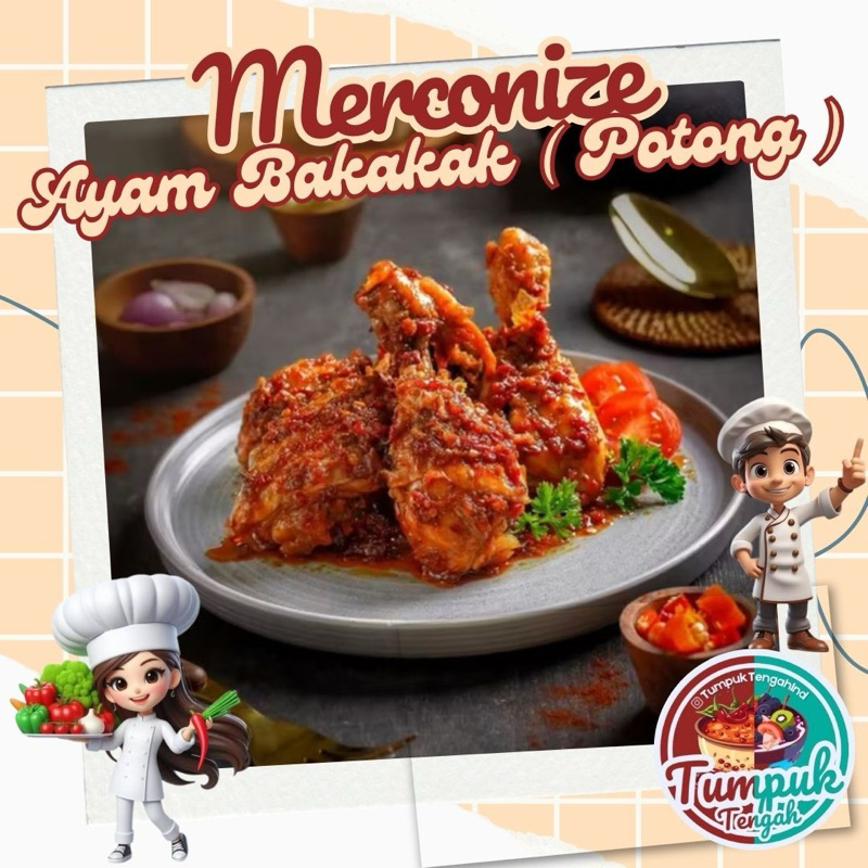 

Merconize Ayam Bakakak Per Potong Khas Tumpuk Tengah