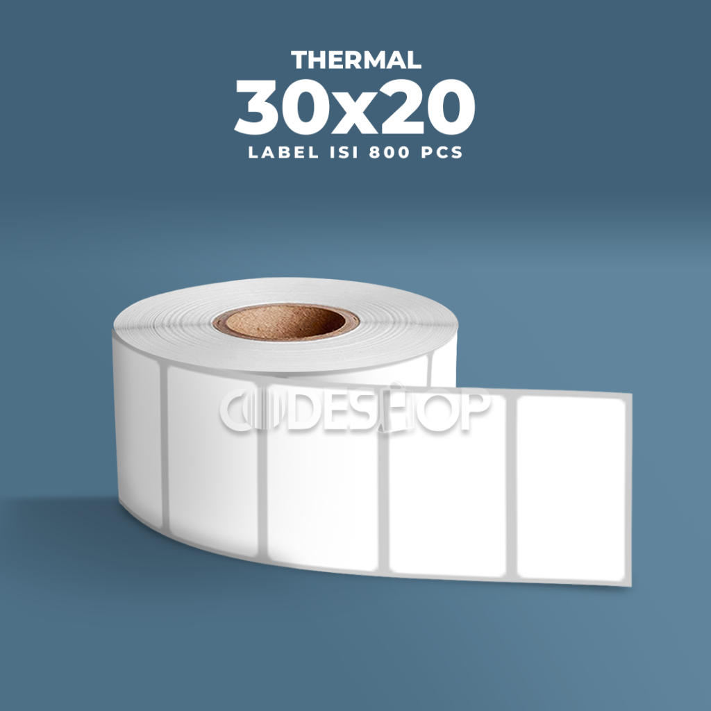 

Label Sticker Barcode Thermal 30x20mm / 30x20 / 30 x 20 mm XPrinter XP-360B