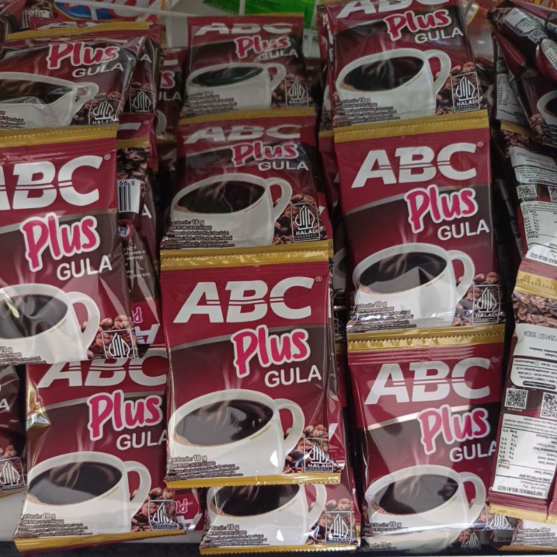 

Kopi ABC plus gula isi 10 sachet