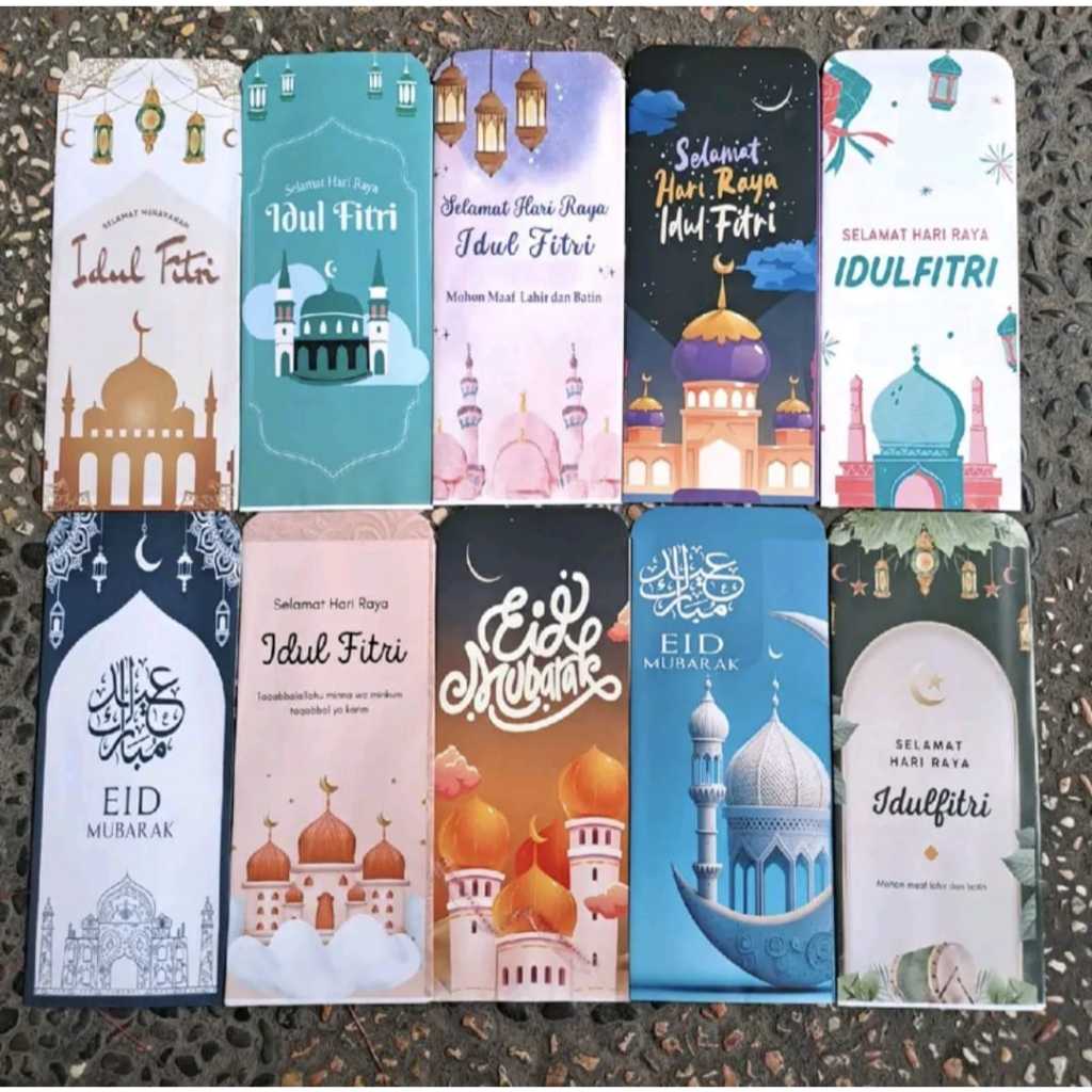

10 PCS (1 PACK) AMPLOP JUMBO PREMIUM MUSLIM