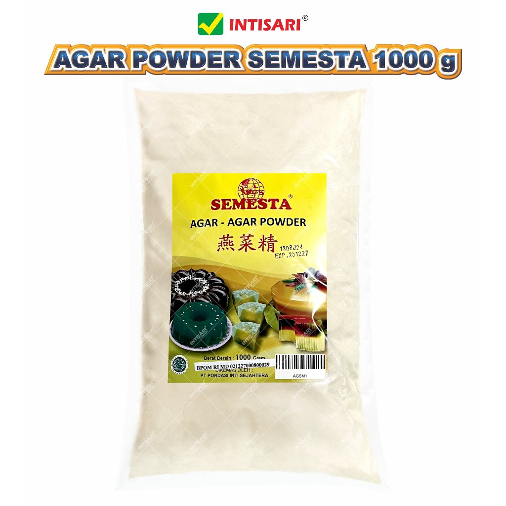 

AGAR POWDER SEMESTA (AGAR BUBUK) 1000 G