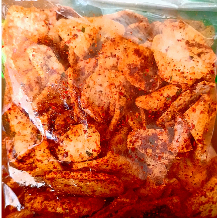 

Basreng Bulat Pedas Daun Jeruk Isi 1Kg