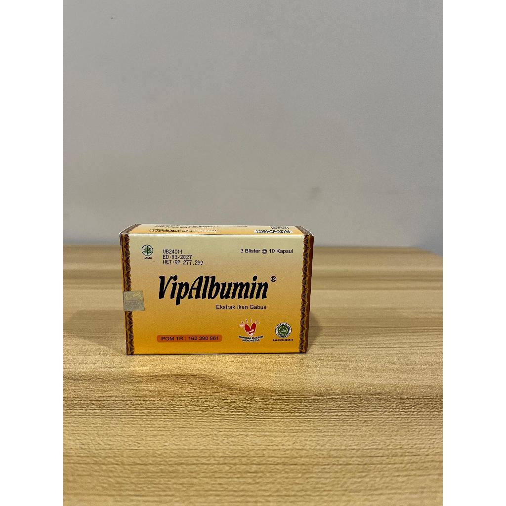 Vipalbumin box isi 30 kapsul