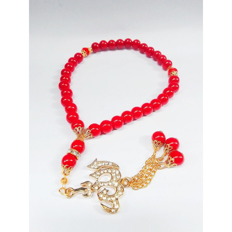 TASBIH BATU RED MARJAN