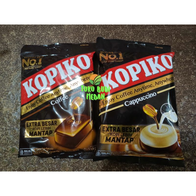 

Permen Kopiko Coffee / Cappucino Candy isi 50 butir 175gr