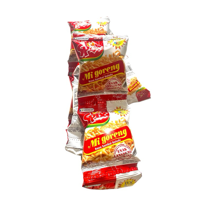 

Spix Mie Goreng Rasa Sambal Balado Per Renceng 10pcs.